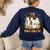 TK Boo Crew Preppy Halloween Floral Ghost TK Teacher Team TK Women's Sweatshirt Back Print Navy TK Boo Crew Preppy Halloween Floral Ghost TK Teacher Team TK Women's Sweatshirt Back Print Navy
