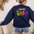 TOD Itinerant Teacher Of The Deaf Halloween ASL Interpreters Women's Sweatshirt Back Print Navy TOD Itinerant Teacher Of The Deaf Halloween ASL Interpreters Women's Sweatshirt Back Print Navy