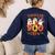 Toddler Boo Crew Halloween Costume For Teacher Kids Women's Sweatshirt Back Print Navy Toddler Boo Crew Halloween Costume For Teacher Kids Women's Sweatshirt Back Print Navy