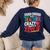 Tough Enough To Be A Teacher Crazy Enough To Love It Women's Sweatshirt Back Print Navy