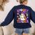 Trick Or Teach Spooky Teacher Ghost Halloween Teacher Women's Sweatshirt Back Print Navy