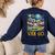Van Go Vanlife Accessories Artist Art Teacher Women's Sweatshirt Back Print Navy Van Go Vanlife Accessories Artist Art Teacher Women's Sweatshirt Back Print Navy
