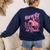 Vintage Howdy First Grade Cowgirl Teacher Western School Women's Sweatshirt Back Print Navy Vintage Howdy First Grade Cowgirl Teacher Western School Women's Sweatshirt Back Print Navy