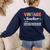 Vintage Teacher Knows More Than She Says Outfit Definition Women's Sweatshirt Back Print Navy