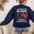 Violin Player Costume For Men Women Violin Teacher Violinist Women's Sweatshirt Back Print Navy