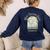 Weird Teachers Build Character- Teacher's Day Women's Sweatshirt Back Print Navy
