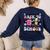 Welcome Back To School 2024 Teachers Students First Day Women's Sweatshirt Back Print Navy Welcome Back To School 2024 Teachers Students First Day Women's Sweatshirt Back Print Navy