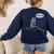 Whom Owl Grammar English Teacher Women's Sweatshirt Back Print Navy Whom Owl Grammar English Teacher Women's Sweatshirt Back Print Navy