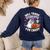 Will Trade Students For Candy Halloween Teacher Women's Sweatshirt Back Print Navy