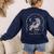 Without The Dark We Never See The Stars Teacher Women's Sweatshirt Back Print Navy Without The Dark We Never See The Stars Teacher Women's Sweatshirt Back Print Navy