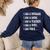 Woman Mom Teacher Wife TIRED T Shirt Cute Mom Teacher Shirts Women's Sweatshirt Back Print Navy Woman Mom Teacher Wife TIRED T Shirt Cute Mom Teacher Shirts Women's Sweatshirt Back Print Navy