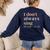Women I Don't Always Sing Oh Wait Yes I Do Music Teacher Women's Sweatshirt Back Print Navy Women I Don't Always Sing Oh Wait Yes I Do Music Teacher Women's Sweatshirt Back Print Navy