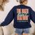 Women The Math Ain't Mathin Show Your Work Math Teacher Women's Sweatshirt Back Print Navy
