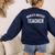 World's Okayest Teacher Educator Best Teacher Ever Women's Sweatshirt Back Print Navy World's Okayest Teacher Educator Best Teacher Ever Women's Sweatshirt Back Print Navy