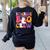 1st Grade Boo Crew Halloween First Grade Halloween Teacher Women's Sweatshirt Back Print Black 1st Grade Boo Crew Halloween First Grade Halloween Teacher Women's Sweatshirt Back Print Black