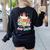 3rd Grade Boo Crew Third Grade Halloween Costume Teacher Kid Women's Sweatshirt Back Print Black 3rd Grade Boo Crew Third Grade Halloween Costume Teacher Kid Women's Sweatshirt Back Print Black
