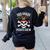 3rd Grade Pirate Crew Halloween Costume Student Teacher Women's Sweatshirt Back Print Black 3rd Grade Pirate Crew Halloween Costume Student Teacher Women's Sweatshirt Back Print Black