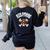 4th Grade Pirate Crew Halloween Costume Cool Teacher Student Women's Sweatshirt Back Print Black
