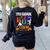 5th Grade Boo Crew Teacher Student Halloween Costume For Men Women Kids Women's Sweatshirt Back Print Black