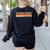 5TH GRADE TEACHER Job Title Profession Birthday Worker Women's Sweatshirt Back Print Black