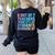 6 Out Of 7 Teachers Think 67 Of Students Overuse 67 Quote Women's Sweatshirt Back Print Black