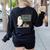 67 Teacher Halloween Ghost Six Seven Meme Math Joke Women's Sweatshirt Back Print Black