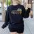 67 Vintage Meme Square Root 4489 Slang Math Teacher Women's Sweatshirt Back Print Black