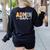 Admin Team Back To School Teachers Students Admin Squad Women's Sweatshirt Back Print Black Admin Team Back To School Teachers Students Admin Squad Women's Sweatshirt Back Print Black