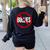 Anti Bullying No Bullies School Teacher Student Kindness Women's Sweatshirt Back Print Black Anti Bullying No Bullies School Teacher Student Kindness Women's Sweatshirt Back Print Black