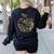 Apple Hearts Teacher Camouflage Clothing School Camo Apple For Men Women Girls Kids Women's Sweatshirt Back Print Black