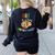 Art Is My Superpower Art Teacher Women's Sweatshirt Back Print Black Art Is My Superpower Art Teacher Women's Sweatshirt Back Print Black