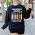 Artist Art Teacher School Artist Joke Women's Sweatshirt Back Print Black Artist Art Teacher School Artist Joke Women's Sweatshirt Back Print Black