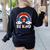 Autism Awareness For Teacher Why Fit In Doctor Cat Hat Cool Women's Sweatshirt Back Print Black Autism Awareness For Teacher Why Fit In Doctor Cat Hat Cool Women's Sweatshirt Back Print Black