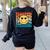 Back To School Groovy Smile Preschool Teachers Students Kids Women's Sweatshirt Back Print Black Back To School Groovy Smile Preschool Teachers Students Kids Women's Sweatshirt Back Print Black
