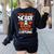 Band Teacher Halloween Shirt Costume School Marching Band For Men Women Women's Sweatshirt Back Print Black