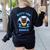 Batty About Books Lover Teacher Librarian Bookish Halloween For Men Women Kids Women's Sweatshirt Back Print Black