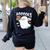 Books Halloween Librarian Teacher Reader Reading Book Lover Women's Sweatshirt Back Print Black Books Halloween Librarian Teacher Reader Reading Book Lover Women's Sweatshirt Back Print Black