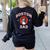 Boston Terrier Dad Dog Father For Men Women Kids Women's Sweatshirt Back Print Black