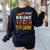 My Broom Broke So Now I Teach 5th Grade Halloween Teacher Women's Sweatshirt Back Print Black My Broom Broke So Now I Teach 5th Grade Halloween Teacher Women's Sweatshirt Back Print Black