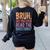 Bruh Did You Even Read The Directions Bruh Teacher For Men Women Women's Sweatshirt Back Print Black Bruh Did You Even Read The Directions Bruh Teacher For Men Women Women's Sweatshirt Back Print Black