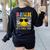 Bruh It's Fri-Yay Friday Weekend Smile Face Teacher Student Women's Sweatshirt Back Print Black Bruh It's Fri-Yay Friday Weekend Smile Face Teacher Student Women's Sweatshirt Back Print Black
