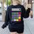 Calculator Math Teacher Halloween Costumes Women Men Adults Women's Sweatshirt Back Print Black
