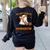 You Can't Scare Me I Teach Kindergarten Teacher Halloween Women's Sweatshirt Back Print Black You Can't Scare Me I Teach Kindergarten Teacher Halloween Women's Sweatshirt Back Print Black