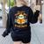 You Can't Scare Me I Teach Preschool Teacher Halloween Ghost Women's Sweatshirt Back Print Black You Can't Scare Me I Teach Preschool Teacher Halloween Ghost Women's Sweatshirt Back Print Black