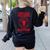 Chicago Teachers Matter Support Union Education Red For Ed Women's Sweatshirt Back Print Black Chicago Teachers Matter Support Union Education Red For Ed Women's Sweatshirt Back Print Black