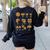 Chocolate Cookie Quick Math Fraction Math Teachers For Men Women Girls Kids Women's Sweatshirt Back Print Black