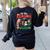 Christmas Sped Teacher Tis The Season For Inclusion Women Women's Sweatshirt Back Print Black Christmas Sped Teacher Tis The Season For Inclusion Women Women's Sweatshirt Back Print Black