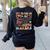 My Class Is Full Of Treble Makers Funny Music Teacher Groovy Men Women Girls Kids Women's Sweatshirt Back Print Black My Class Is Full Of Treble Makers Funny Music Teacher Groovy Men Women Girls Kids Women's Sweatshirt Back Print Black