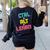 Computer Teacher Back To School Kids Ctrl Alt Learn Women's Sweatshirt Back Print Black Computer Teacher Back To School Kids Ctrl Alt Learn Women's Sweatshirt Back Print Black