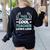 Cool Teacher Saying Teaching Student Men Women Women's Sweatshirt Back Print Black Cool Teacher Saying Teaching Student Men Women Women's Sweatshirt Back Print Black